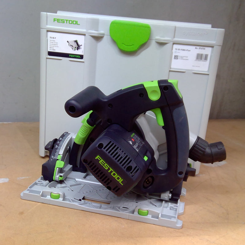 TS 55F 160mm Plunge Cut Saw in Systainer - Ex-Demo
